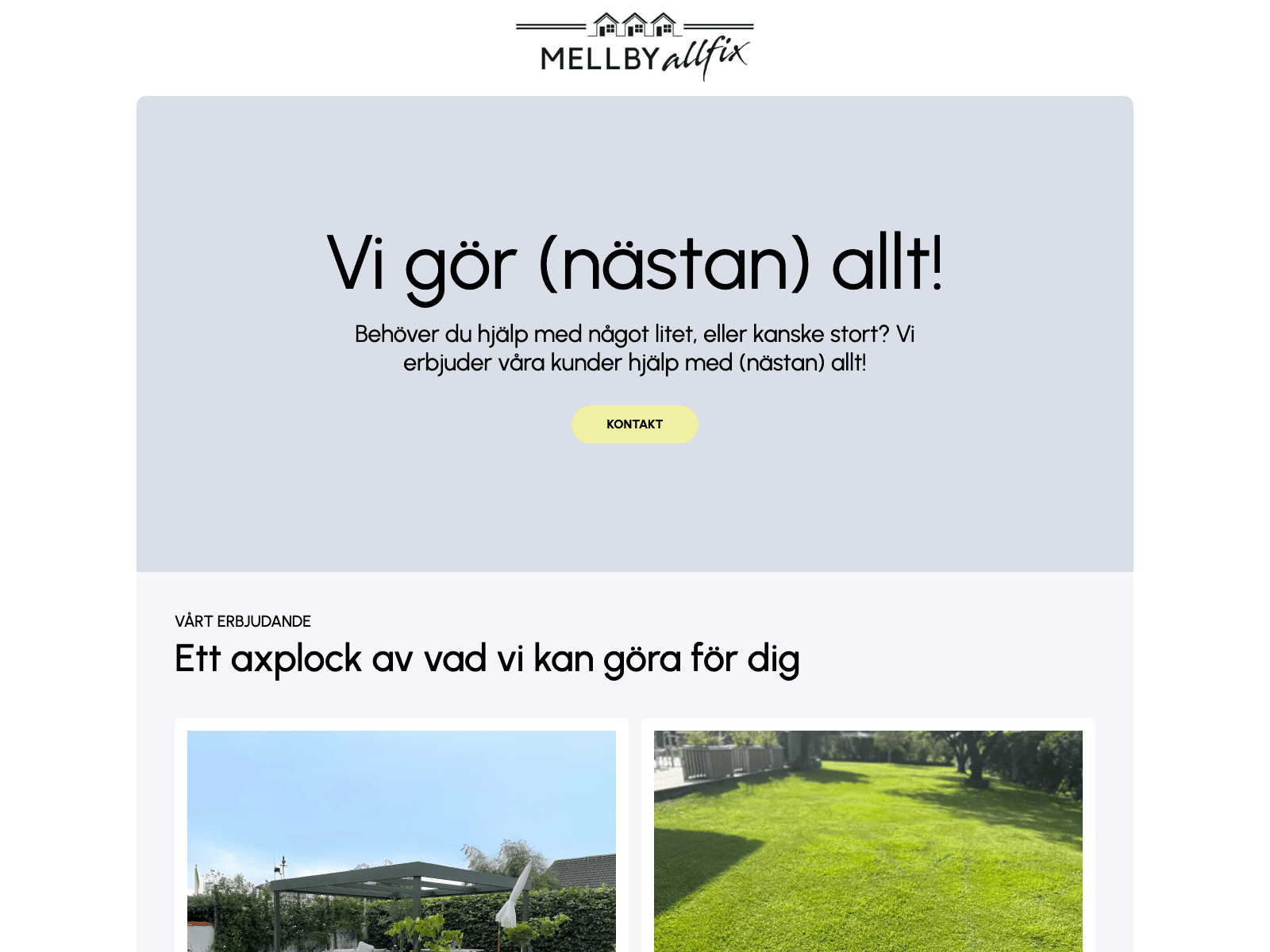 Referensbild från projektet.